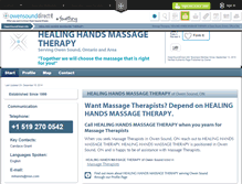 Tablet Screenshot of massage-therapy-owen-sound.owensounddirect.info