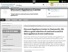 Tablet Screenshot of discount-appliance-center-chatsworth.owensounddirect.info